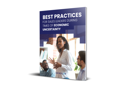 Best Practices for Sales Leaders During Times of Economic Uncertainty 3D Image